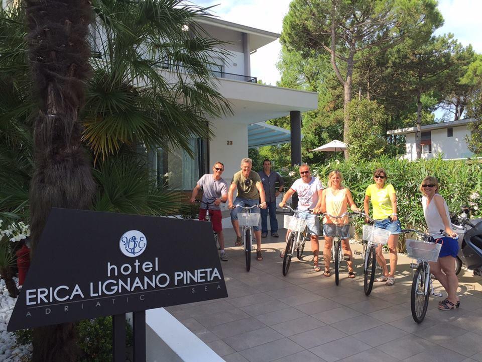 Suite Erica Lignano Hotel Lignano Sabbiadoro Kültér fotó